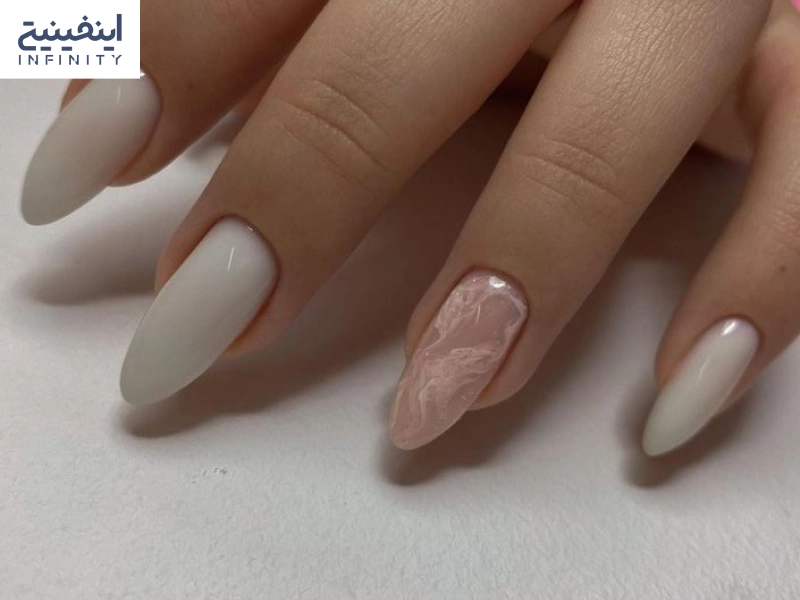 طرح ناخن شیک و باکلاس دخترانه