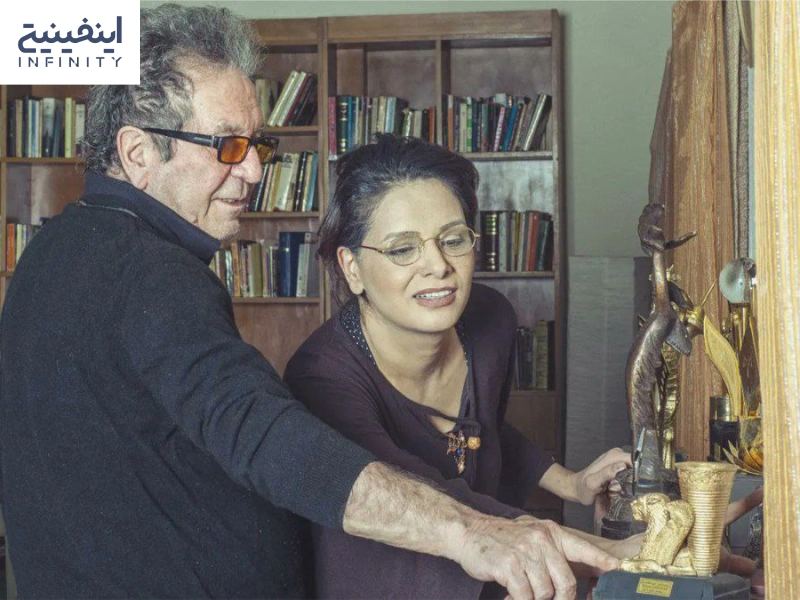 مهرجویی و زنش