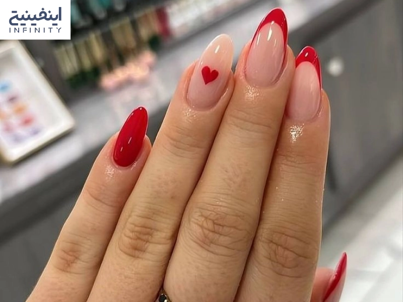 طرح ناخن یلدایی
