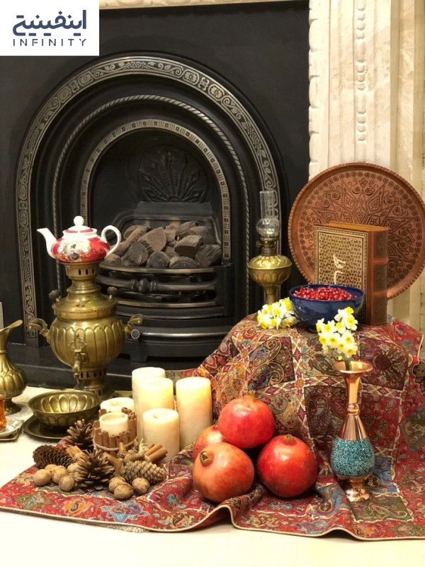 تزیین شب یلدا زیبا