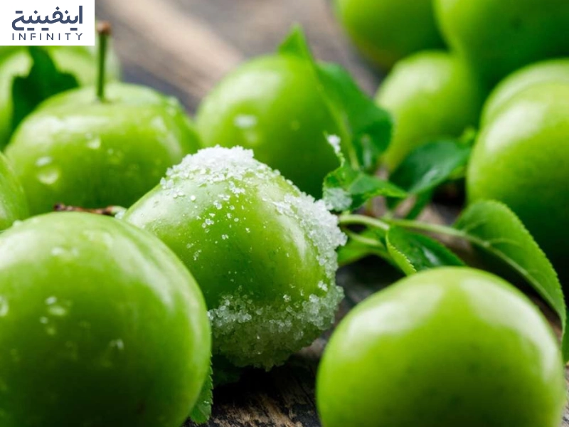خواص گوجه سبز برای قلب