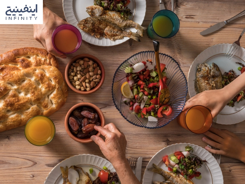 غذاهای ماه رمضان افطاری