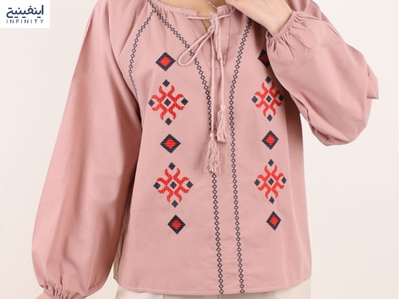 شومیز گلدوزی شده