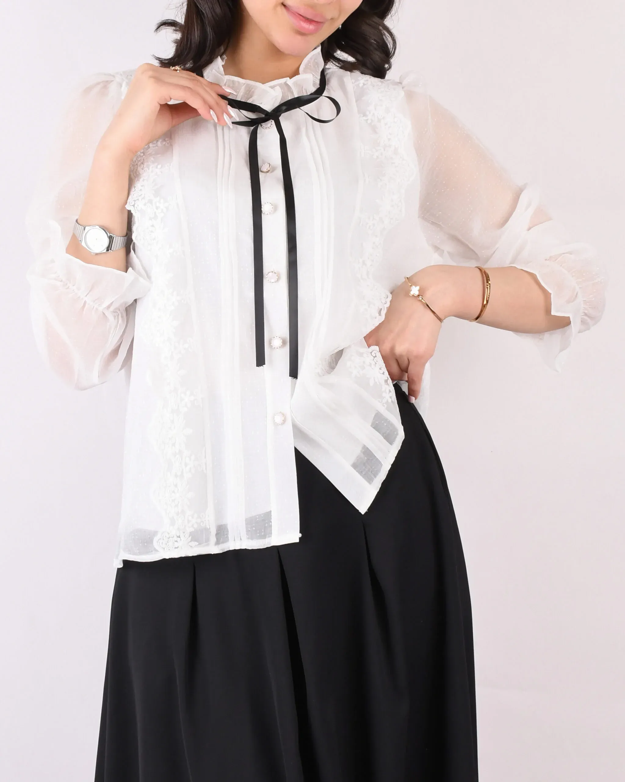 شومیز حریر G00241