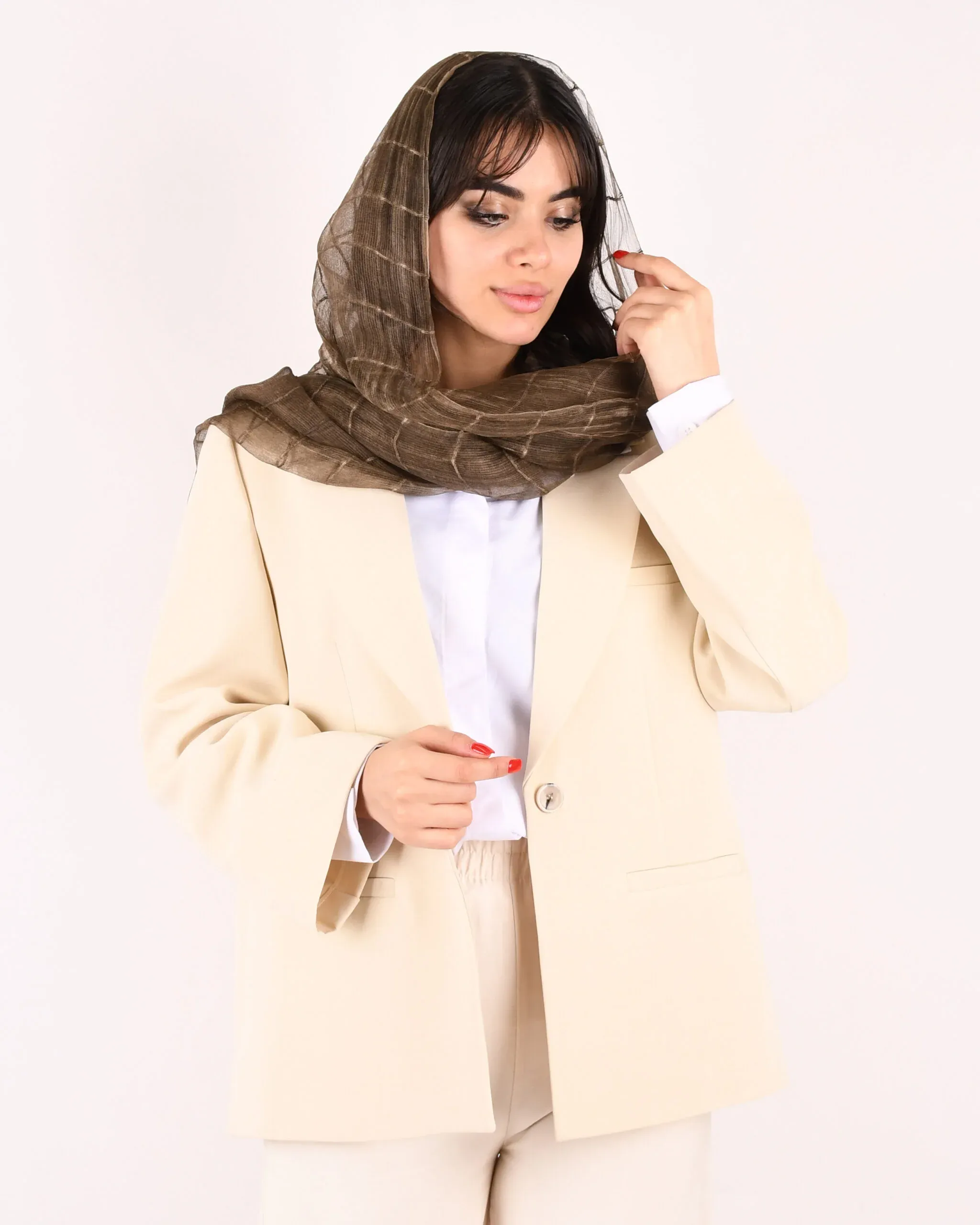 شال سیلک ابریشم S00912