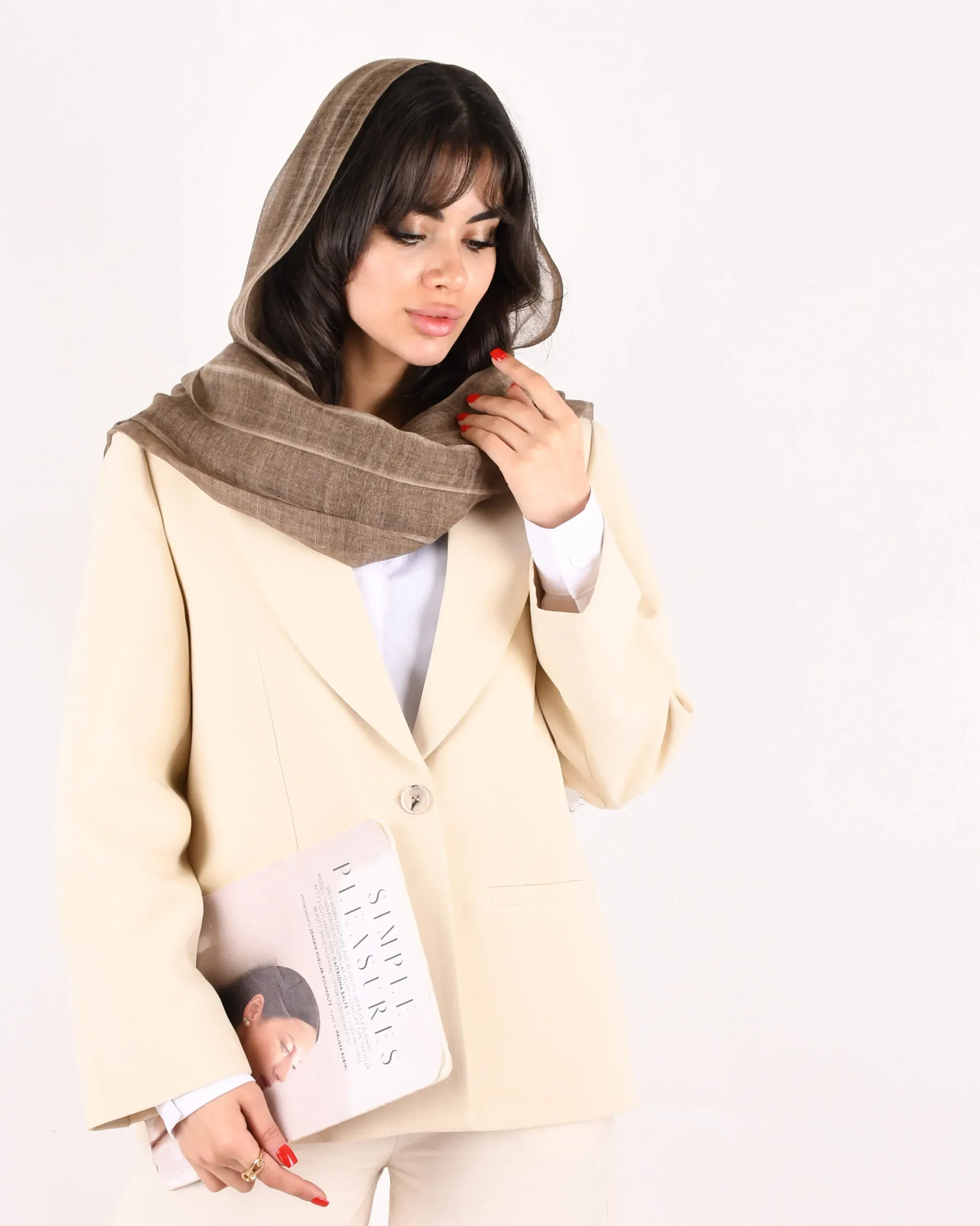 شال کتان لیدی مارگارتS00920