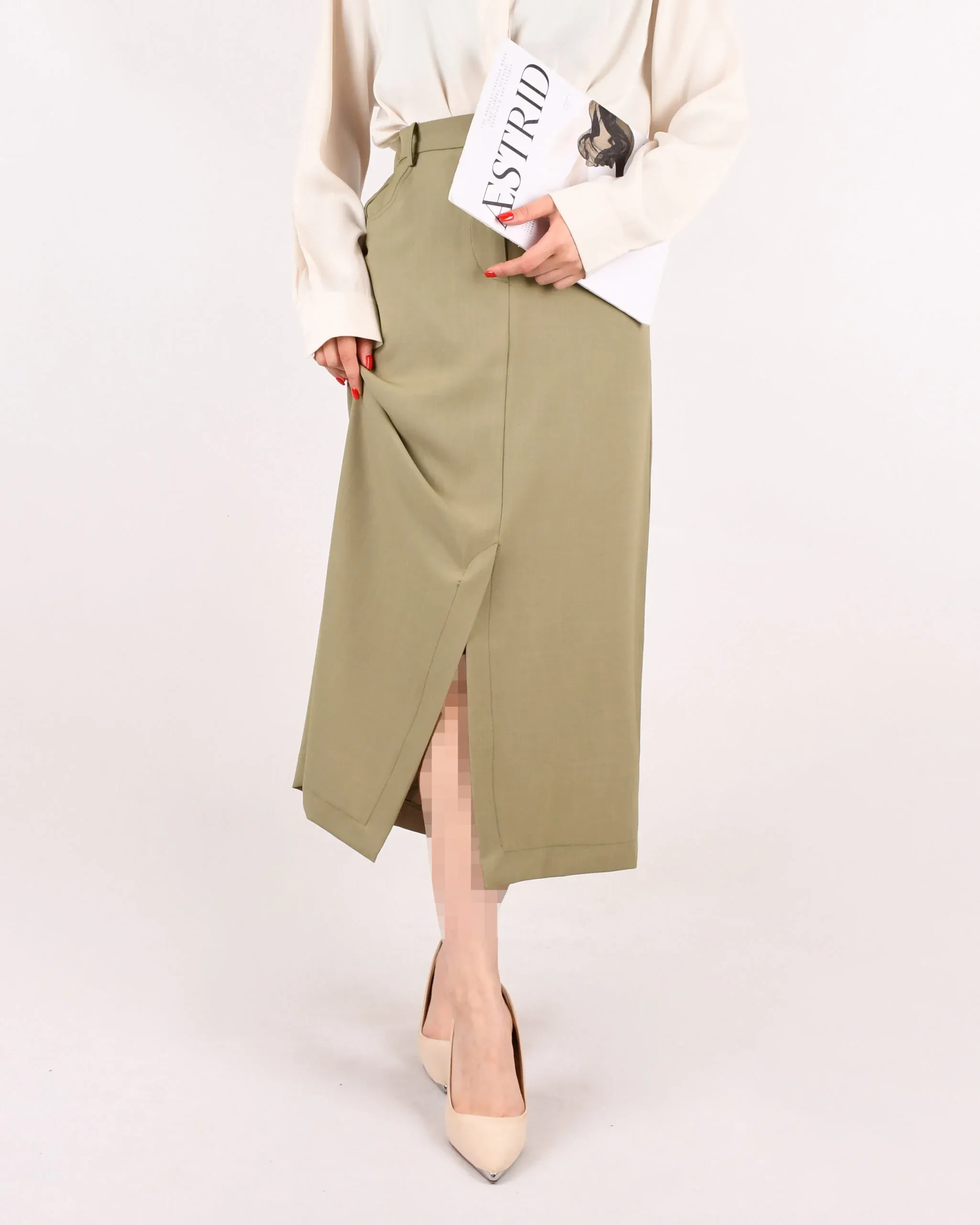 دامن جلو چاک W00133