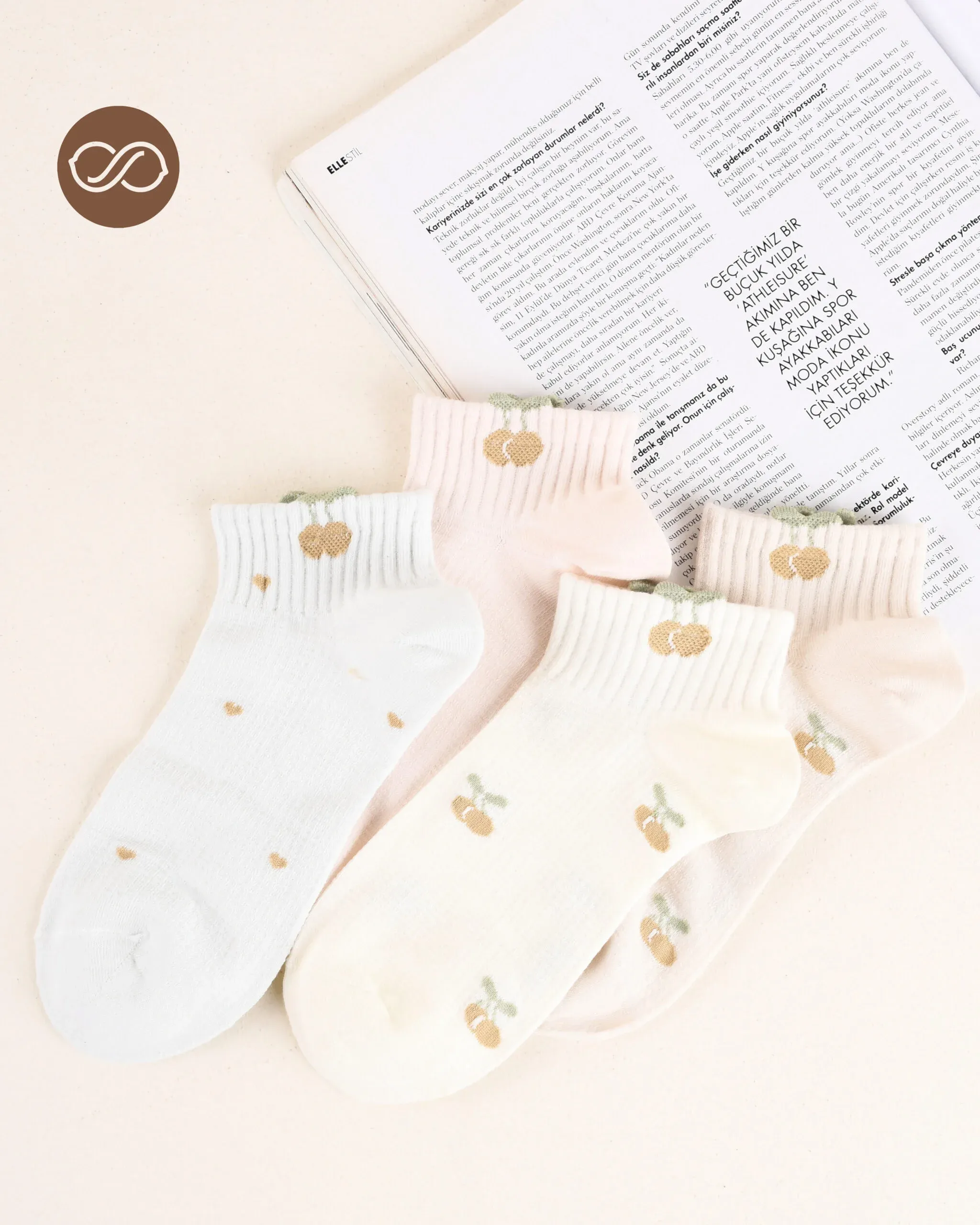 جوراب گیلاسی Y00427