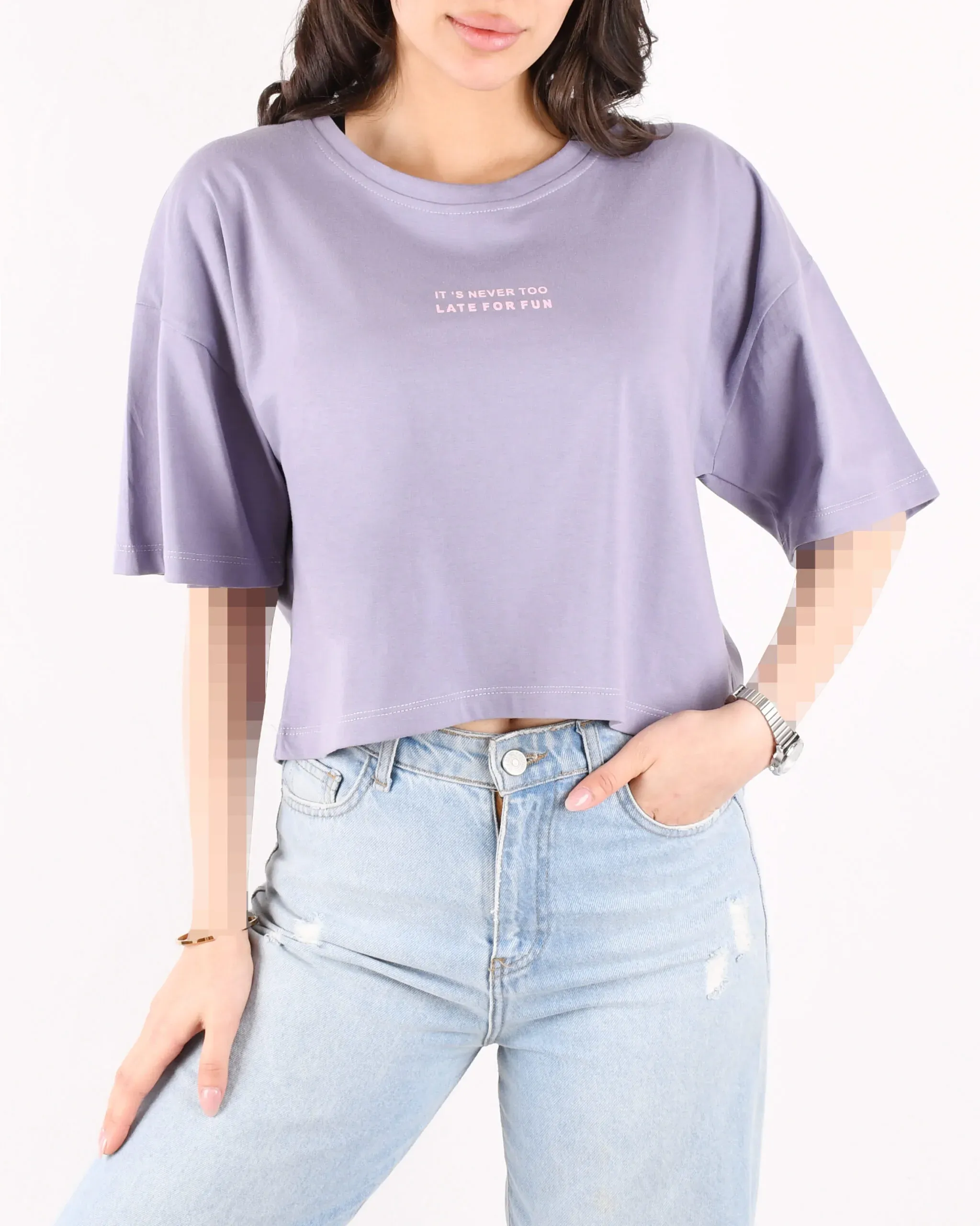 تیشرت کراپ G00574