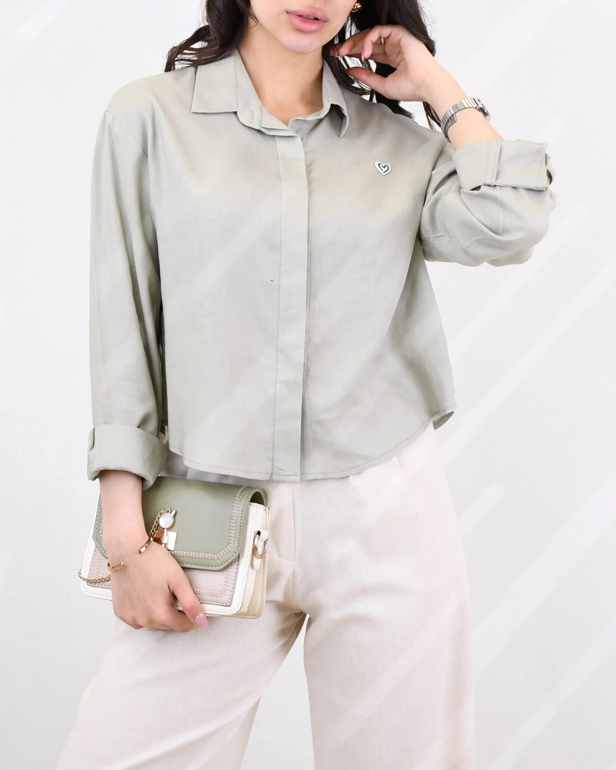 شومیز قلبی w00170
