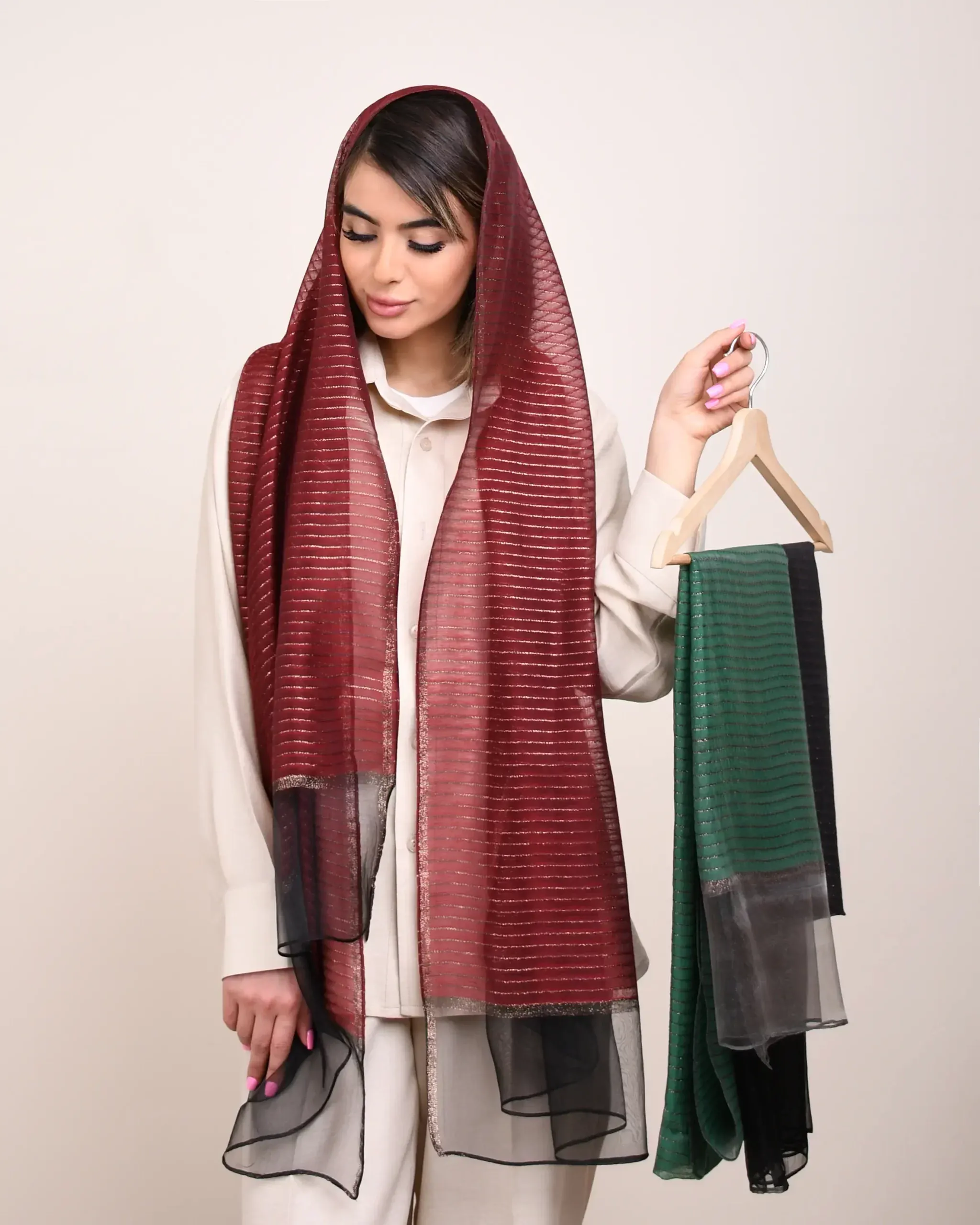 شال حریر S0031