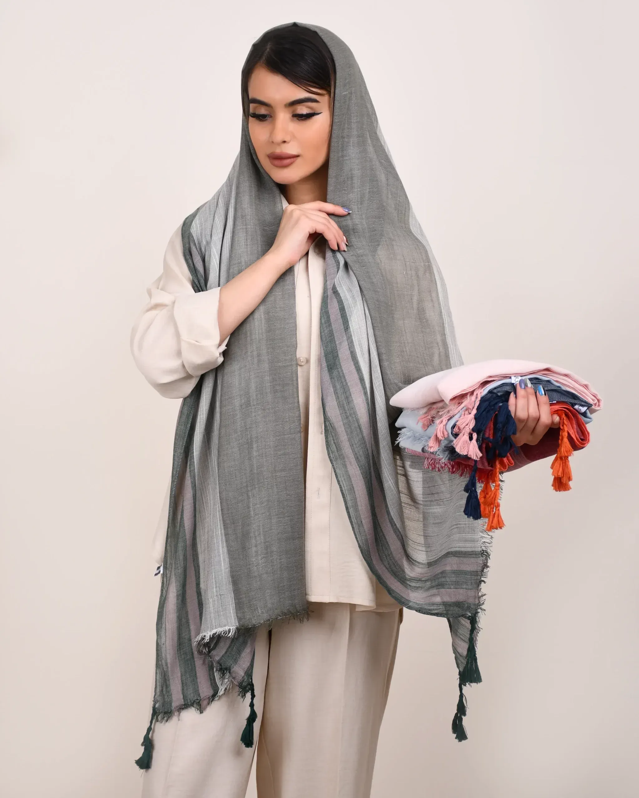 شال لینن S00178