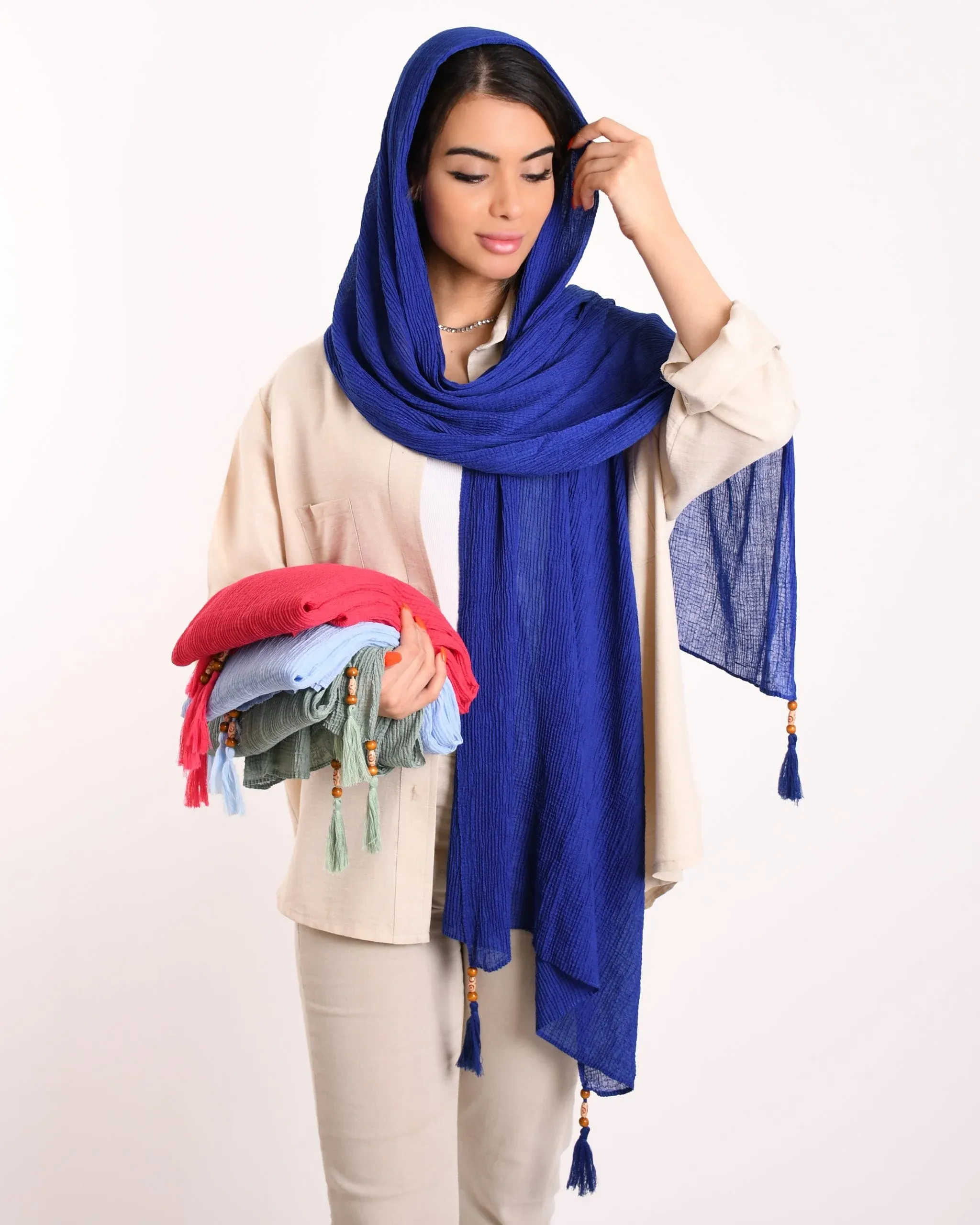 شال پلیسه کد S00250