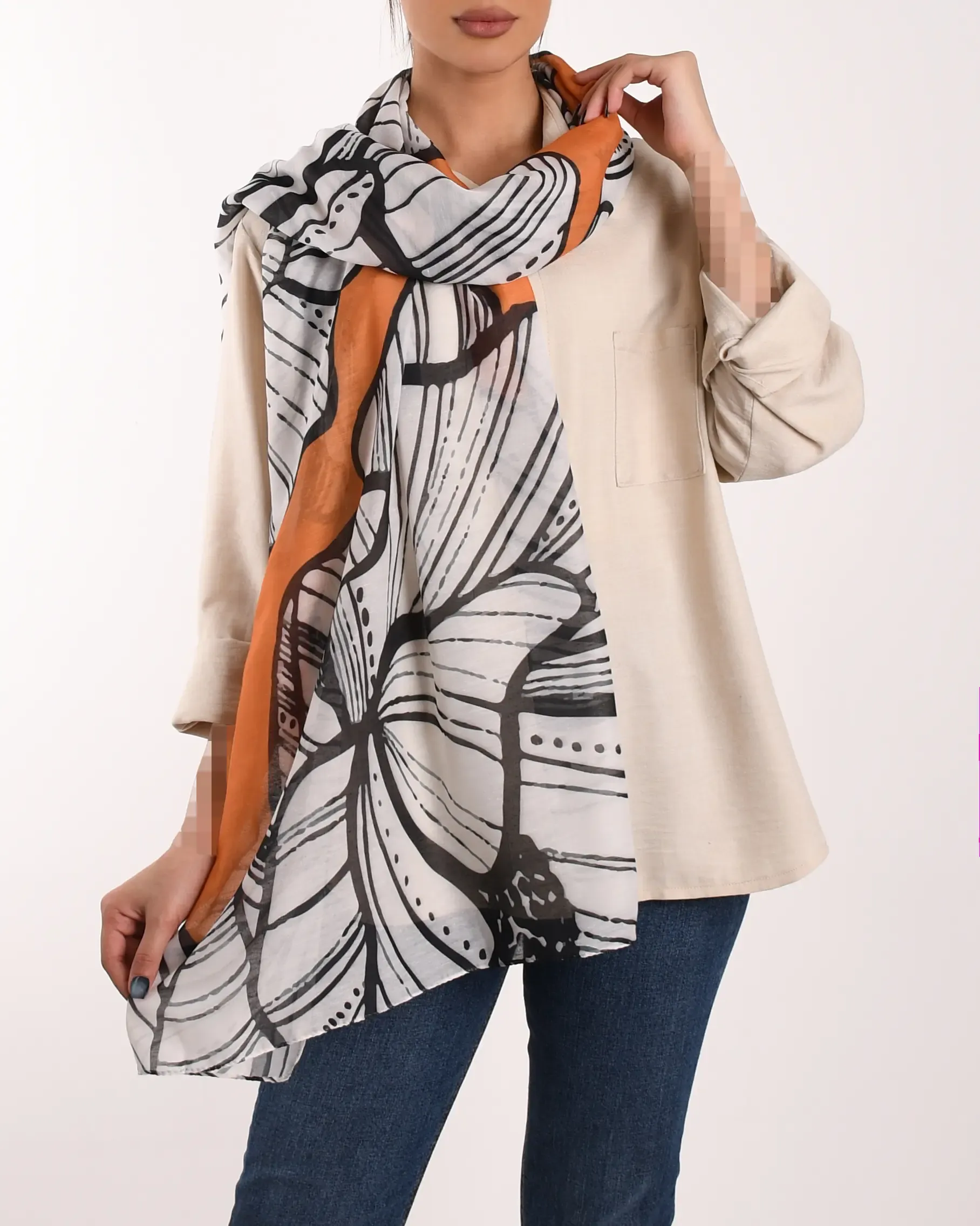 شال طرحدار S00329