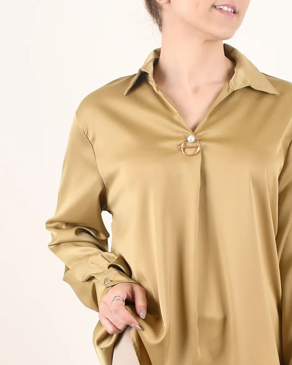 شومیز ساتن ونوس C00152