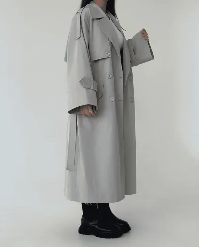 ترنچ کت  N00158    AURA 