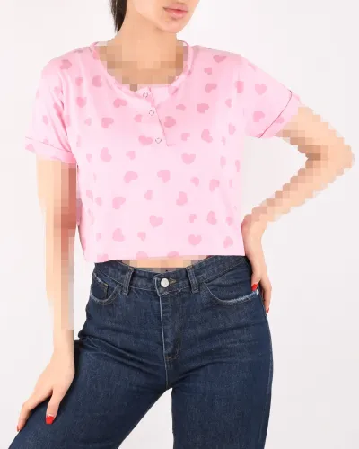 تیشرت کراپ G 00518