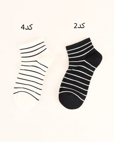جوراب راه راه Y 00441
