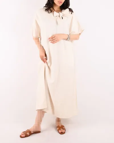 پیراهن یقه گره W 00181