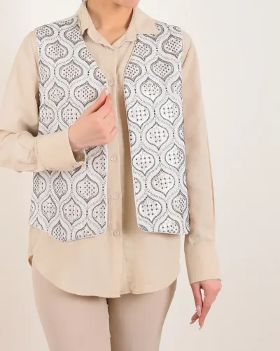 ژیله سوزن دوزی D 00140