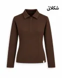 بلوز نیم زیپ N00306