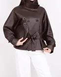 کت چرم لیا   W00295