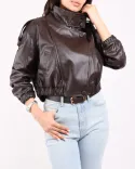 بامبر کت چرم N00144