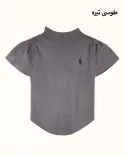 بافت استين كوتاه N0064    POLO