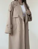 ترنچ کت  N00158    AURA 
