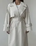 ترنچ کت  N00158    AURA 