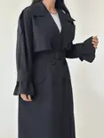 ترنچ کت  N00158    AURA 