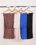شلوار پلیسه C00460 - 7