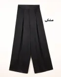 شلوار دامنی مشکی C00622 - 3