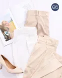 شلوار بگ ساتن c00627 - 11