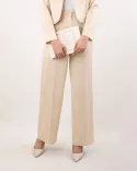 شلوار بگ ساتن c00627 - 1