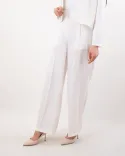 شلوار بگ ساتن c00627 - 3