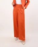 شلوار بگ ساتن c00627 - 4