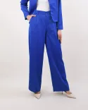 شلوار بگ ساتن c00627 - 5