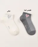 جوراب مچی قلبی میو 000717 - 1