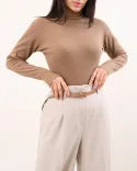 بلوز یقه اسکی کش بافت L0071 - 3