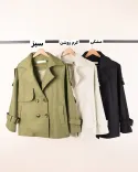 ترنچ کت آستین رگلان L0051 - 10