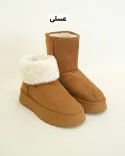 نیم بوت آگ ساده F0068 - 3