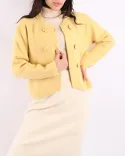 ژاکت گل برجسته L0093 - 1