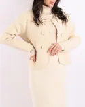 ژاکت گل برجسته L0093 - 3