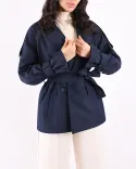 ترنچ کت ژیله دار سانتانا L00119 - 6