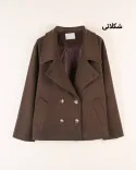 کت فوتر یقه انگلیسی L00123 - 11