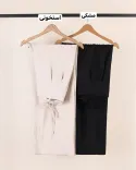 شلوار کرپ سیلک L0076 - 6