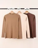 بلوز کبریتی یقه ایستاده L00186 - 3