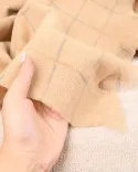 شال چهارخونه موهر S00784 - 9
