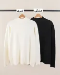 پلیور یقه ایستاده L00245 - 4